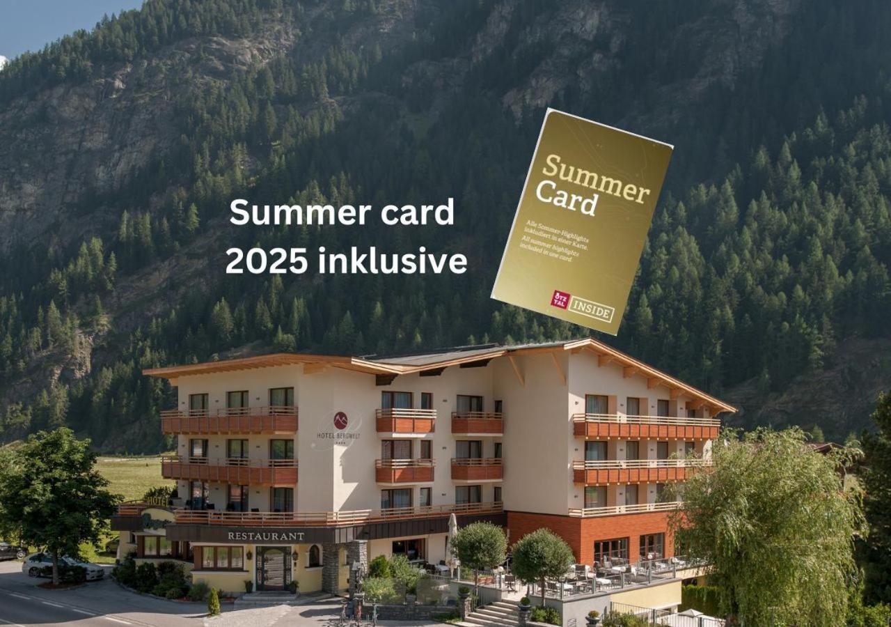 Hotel Bergwelt Längenfeld Eksteriør bilde
